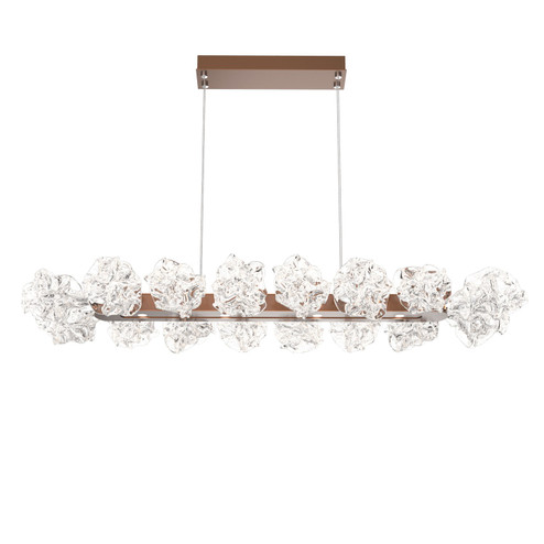 Blossom LED Linear Suspension in Burnished Bronze (404|PLB0059-48-BB-BC-CA1-L3)