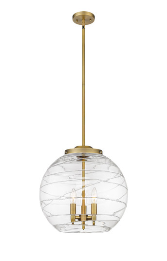 Ballston LED Pendant in Brushed Brass (405|221-3S-BB-G1213-16-LED)