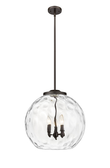 Essex LED Pendant in Oil Rubbed Bronze (405|221-3S-OB-G1215-18-LED)