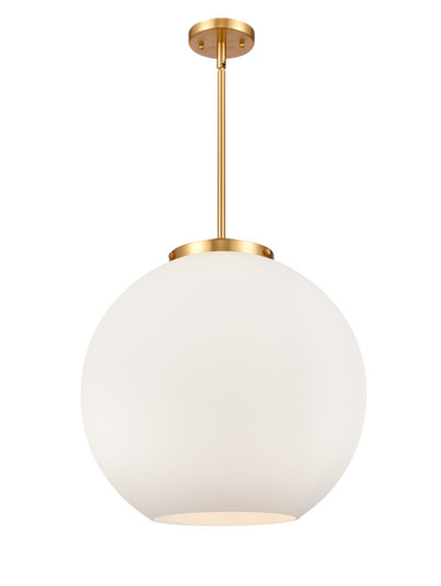 Essex LED Pendant in Satin Gold (405|221-3S-SG-G121-18-LED)