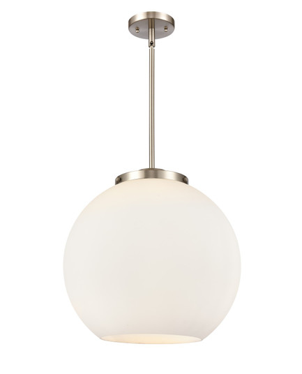 Ballston LED Pendant in Brushed Satin Nickel (405|221-3S-SN-G121-16-LED)