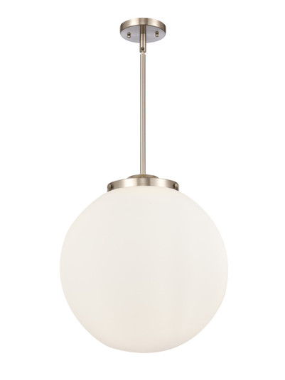 Franklin Restoration LED Pendant in Brushed Satin Nickel (405|221-3S-SN-G201-16-LED)