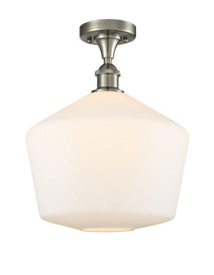 Ballston One Light Semi-Flush Mount in Brushed Satin Nickel (405|516-1C-SN-G651-12)