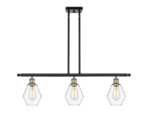 Ballston LED Island Pendant in Black Antique Brass (405|516-3I-BAB-G652-6-LED)