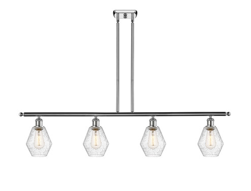 Ballston Four Light Island Pendant in Polished Chrome (405|516-4I-PC-G654-6)