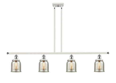 Ballston Urban Four Light Island Pendant in White Polished Chrome (405|916-4I-WPC-G58)