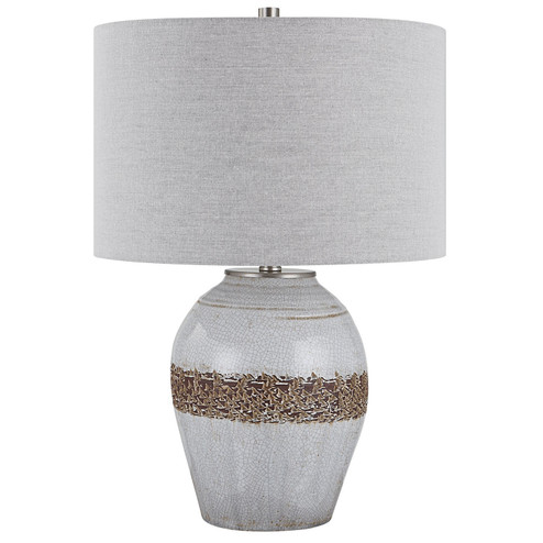Poul One Light Table Lamp in Brushed Nickel (52|30053-1)