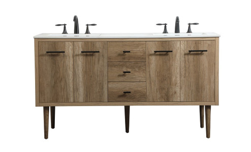 Cyrus Single Bathroom Vanity in Natural oak (173|VF48060DNT)