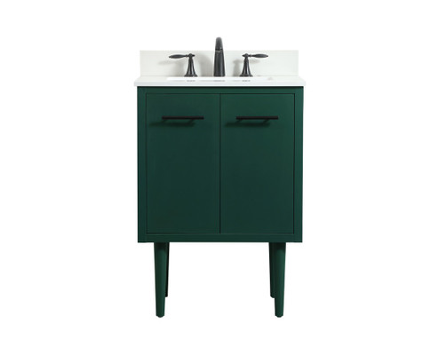 Cyrus Single Bathroom Vanity in Green (173|VF48024MGN-BS) Cyrus Single Bathroom Vanity in Green (173|VF48024MGN-BS)