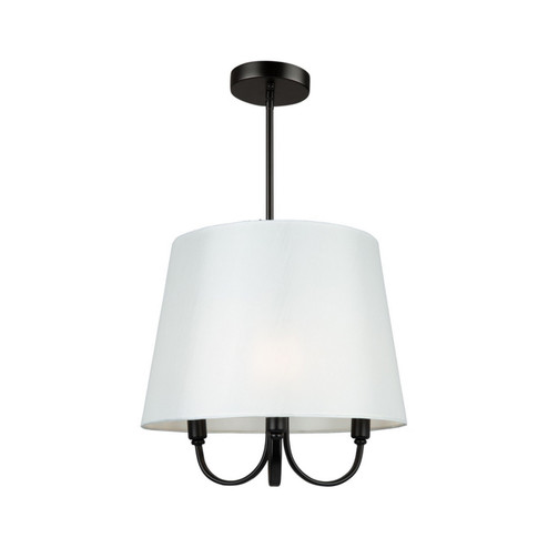 Rhythm Three Light Pendant in Black (78|SC13330BK)