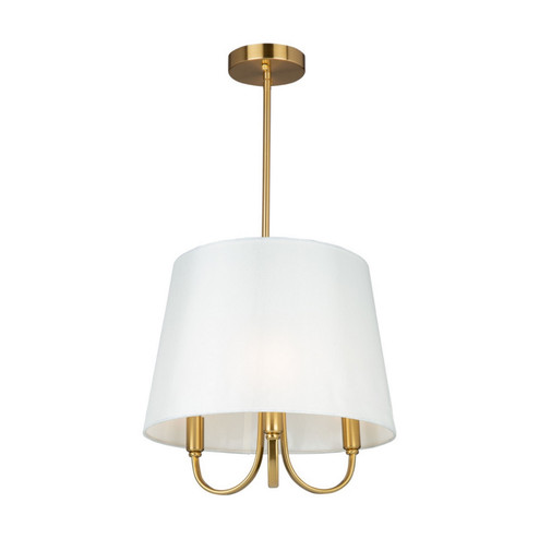 Rhythm Three Light Pendant in Brushed Gold (78|SC13330BG)