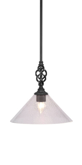 Eleganté One Light Mini Pendant in Matte Black (200|80-MB-306)