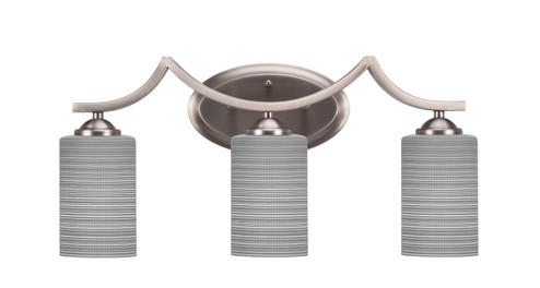 Zilo Three Light Bathroom Lighting in Graphite (200|553-GP-4062)