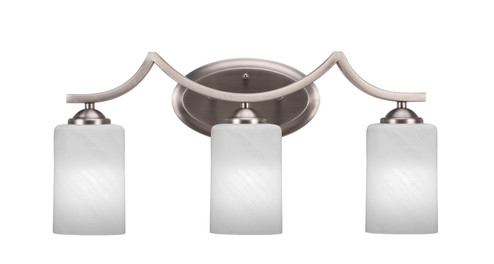 Zilo Three Light Bathroom Lighting in Graphite (200|553-GP-3001)