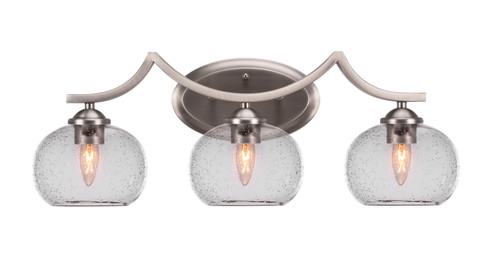 Zilo Three Light Bathroom Lighting in Graphite (200|553-GP-202)
