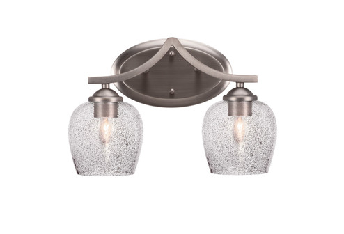 Zilo Two Light Bathroom Lighting in Graphite (200|552-GP-4812)