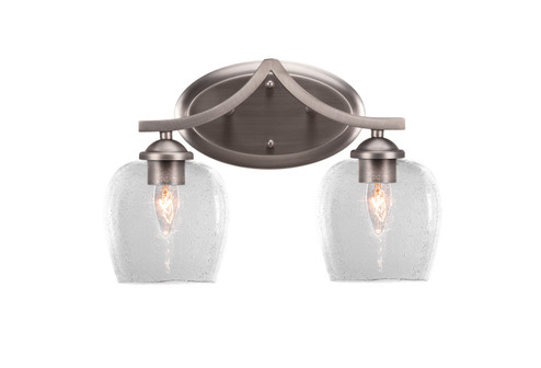 Zilo Two Light Bath Bar in Graphite (200|552-GP-4810)