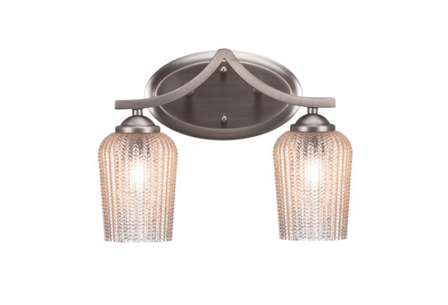 Zilo Two Light Bathroom Lighting in Graphite (200|552-GP-4253)