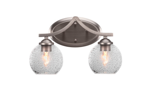 Zilo Two Light Bath Bar in Graphite (200|552-GP-4102)