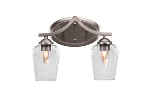 Zilo Two Light Bathroom Lighting in Graphite (200|552-GP-210)