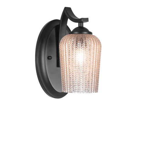 Zilo One Light Wall Sconce in Matte Black (200|551-MB-4253)