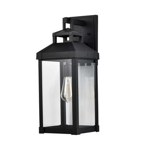 Corning One Light Wall Lantern in Matte Black (72|60-7372)