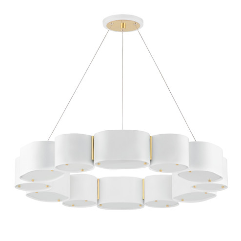 Opal 12 Light Chandelier in Soft White (68|393-30-SWH/VB)