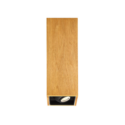 Box LED Flush Mount in Walnut (281|FM-70818-WAL)