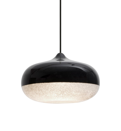 Supra One Light Pendant in Black (74|J-SUPRABK-BK)