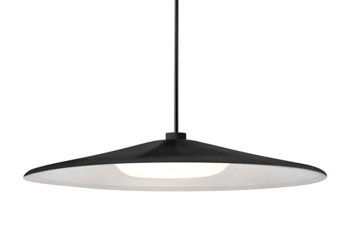 Swan LED Pendant in Black (74|1TT-SWANBK-LED-BK)