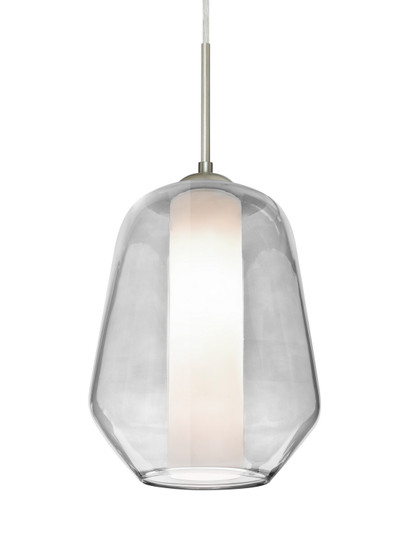 Link One Light Pendant in Satin Nickel (74|1JC-LINKCL-SN)