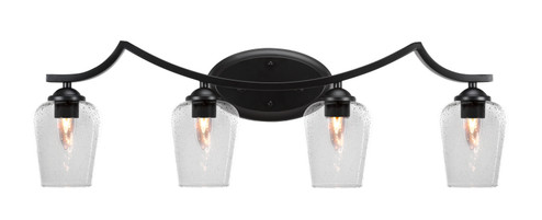 Zilo Four Light Bath Bar in Matte Black (200|554-MB-210)