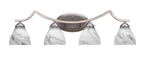 Zilo Four Light Bathroom in Graphite (200|554-GP-4769)