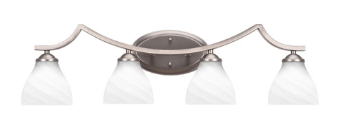 Zilo Four Light Bath Bar in Graphite (200|554-GP-4761)