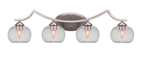 Zilo Four Light Bath Bar in Graphite (200|554-GP-202)