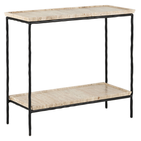 Boyles Collection Side Table in Natural/Black (142|4000-0136) Boyles Collection Side Table in Natural/Black (142|4000-0136)