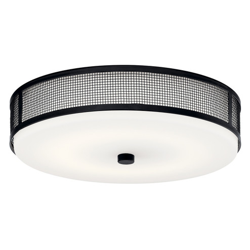 Ceiling Space LED Flush Mount in Black (12|42379BKLEDR)