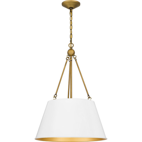 Quoizel Pendant Four Light Pendant in Matte White (10|QP5597W)