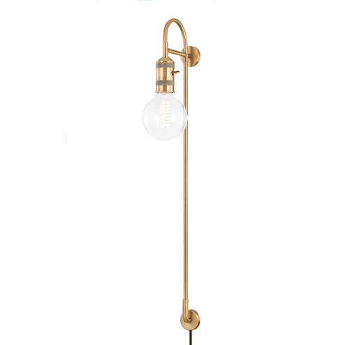 Dean One Light Wall Sconce in Patina Brass (67|PTL8136-PBR)