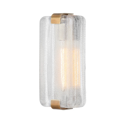 Playa Del Rey One Light Wall Sconce in Patina Brass (67|B8814-PBR)