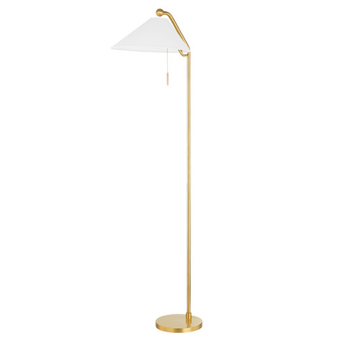 Aisa One Light Floor Lamp in Aged Brass (428|HL647401-AGB)