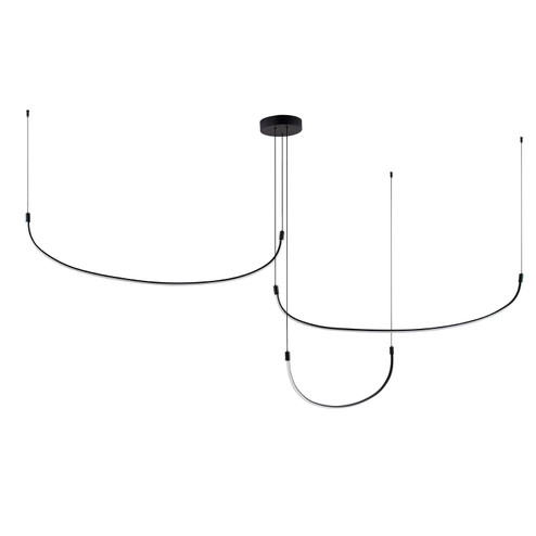 Talis LED Pendant in Black (347|MP89370-BK)