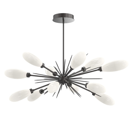 Fiori LED Chandelier in Graphite (404|PLB0071-0A-GP-WL-001-L3)