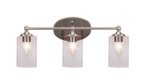 Capri Three Light Bathroom Lighting in Brushed Nickel (200|5913-BN-300) Capri Three Light Bathroom Lighting in Brushed Nickel (200|5913-BN-300)
