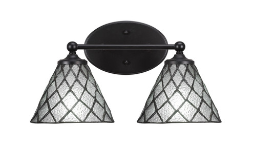 Capri Two Light Bath Bar in Matte Black (200|5912-MB-9185)
