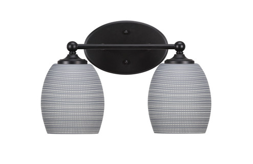 Capri Two Light Bath Bar in Matte Black (200|5912-MB-4022)