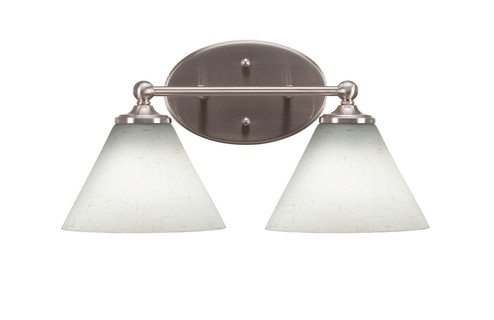 Capri Two Light Bathroom Lighting in Brushed Nickel (200|5912-BN-312)