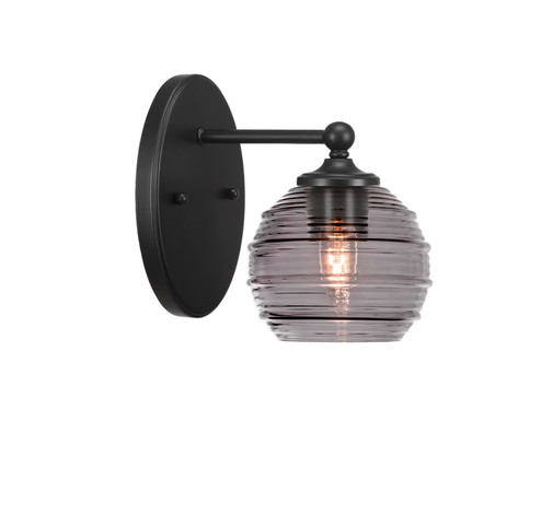 Capri One Light Wall Sconce in Matte Black (200|5911-MB-5112)