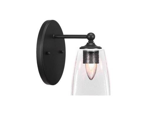 Capri One Light Wall Sconce in Matte Black (200|5911-MB-461)