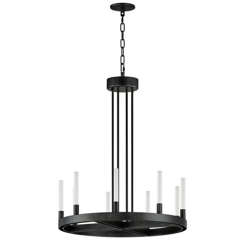 Ovation LED Chandelier in Black (16|16162CRBK)